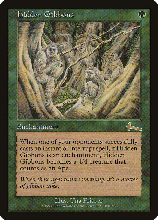 Hidden Gibbons [Urza's Legacy] | I Want That Stuff Brandon