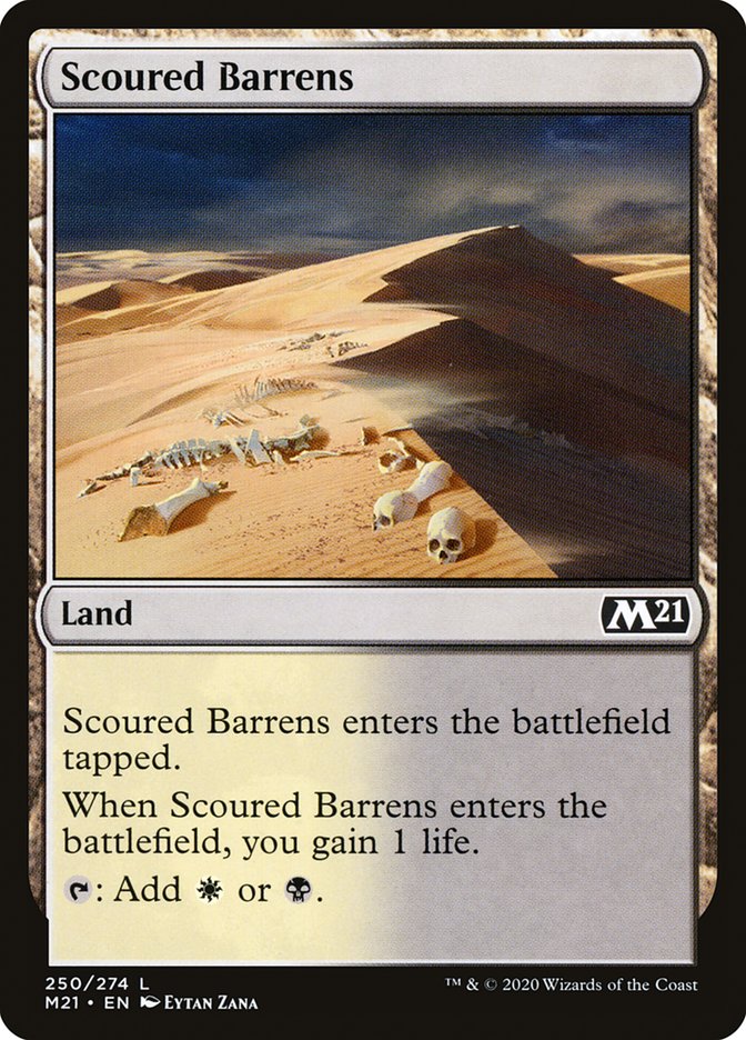 Scoured Barrens [Core Set 2021] | I Want That Stuff Brandon