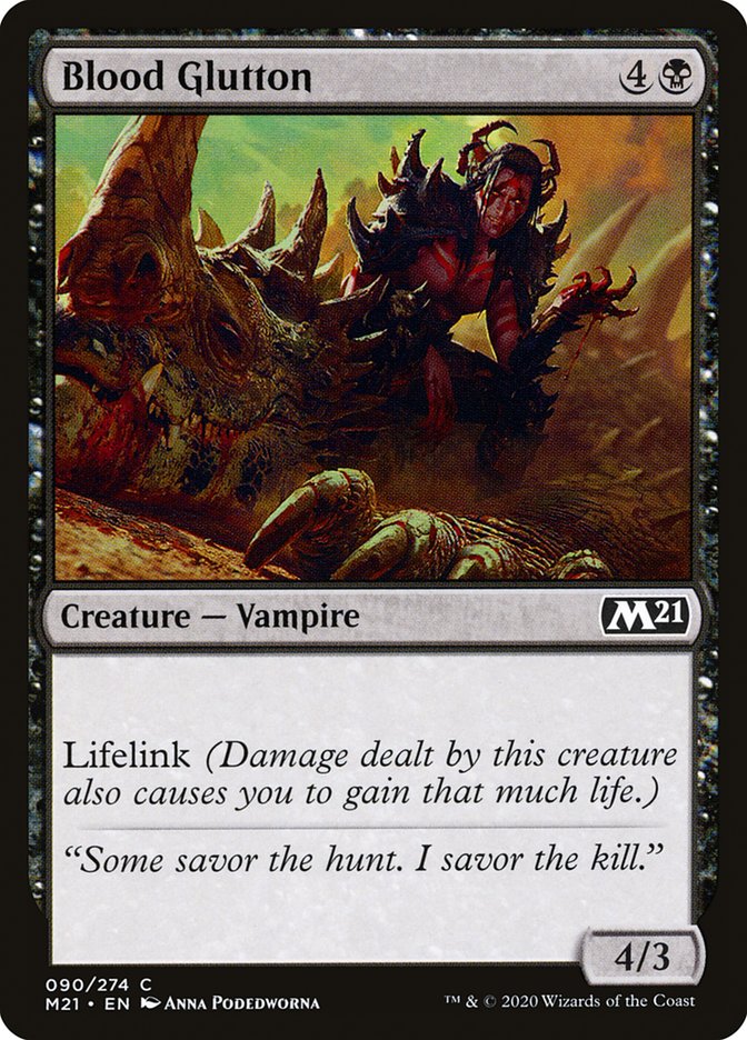 Blood Glutton [Core Set 2021] | I Want That Stuff Brandon