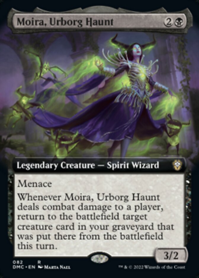 Moira, Urborg Haunt (Extended Art) [Dominaria United Commander] | I Want That Stuff Brandon