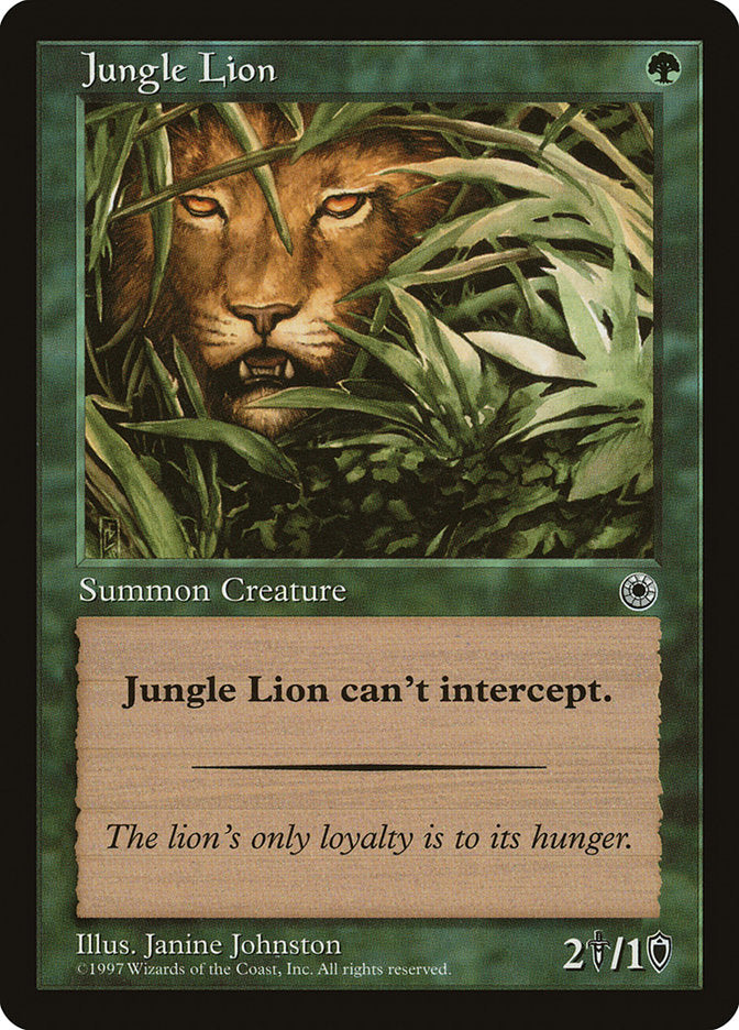 Jungle Lion [Portal] | I Want That Stuff Brandon