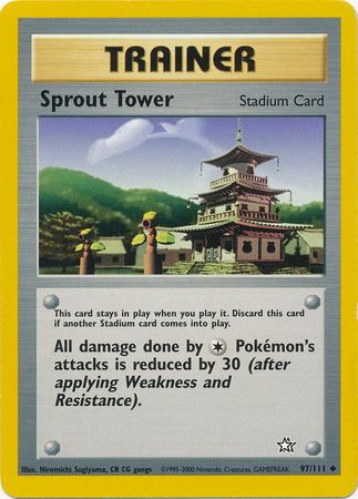 Sprout Tower (97/111) [Neo Genesis Unlimited] | I Want That Stuff Brandon
