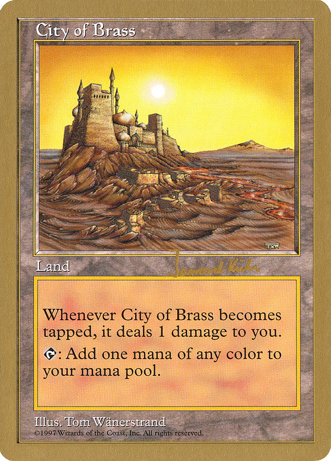 City of Brass (Janosch Kuhn) [World Championship Decks 1997] | I Want That Stuff Brandon