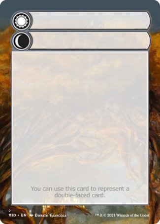 Helper Card (2/9) [Innistrad: Midnight Hunt Tokens] | I Want That Stuff Brandon