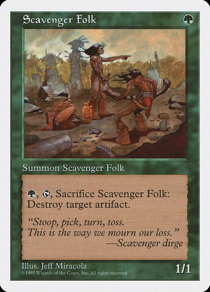 Scavenger Folk [Fifth Edition] | I Want That Stuff Brandon
