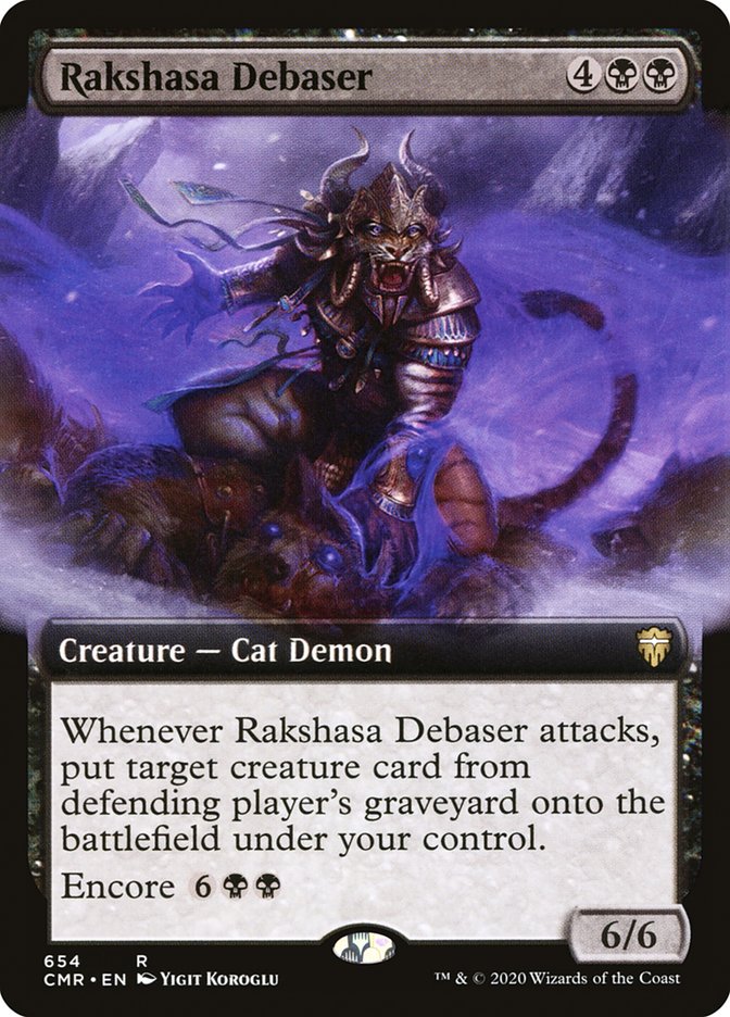 Rakshasa Debaser (Extended Art) [Commander Legends] | I Want That Stuff Brandon