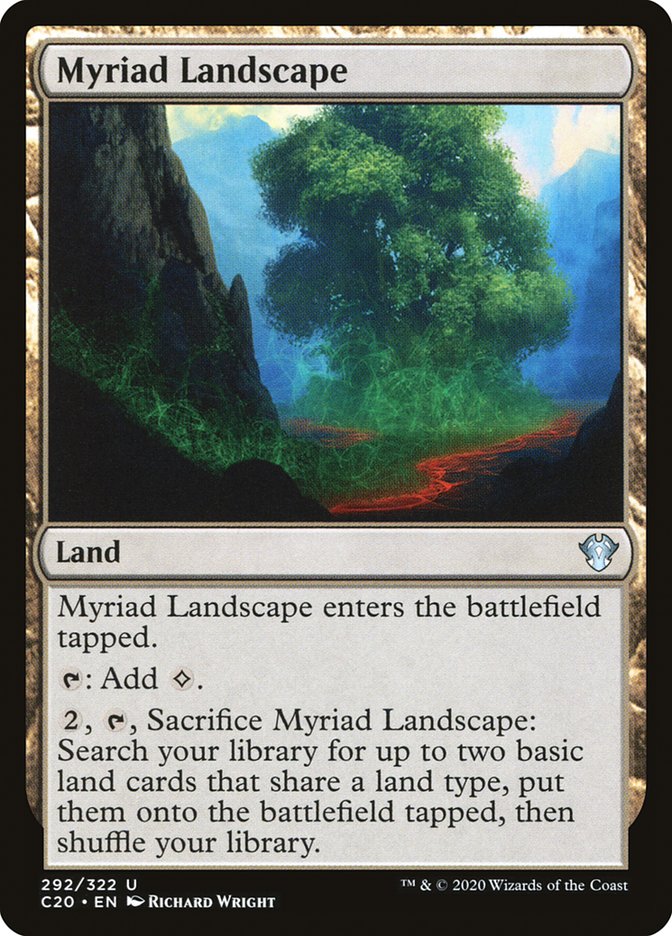 Myriad Landscape [Commander 2020] | I Want That Stuff Brandon