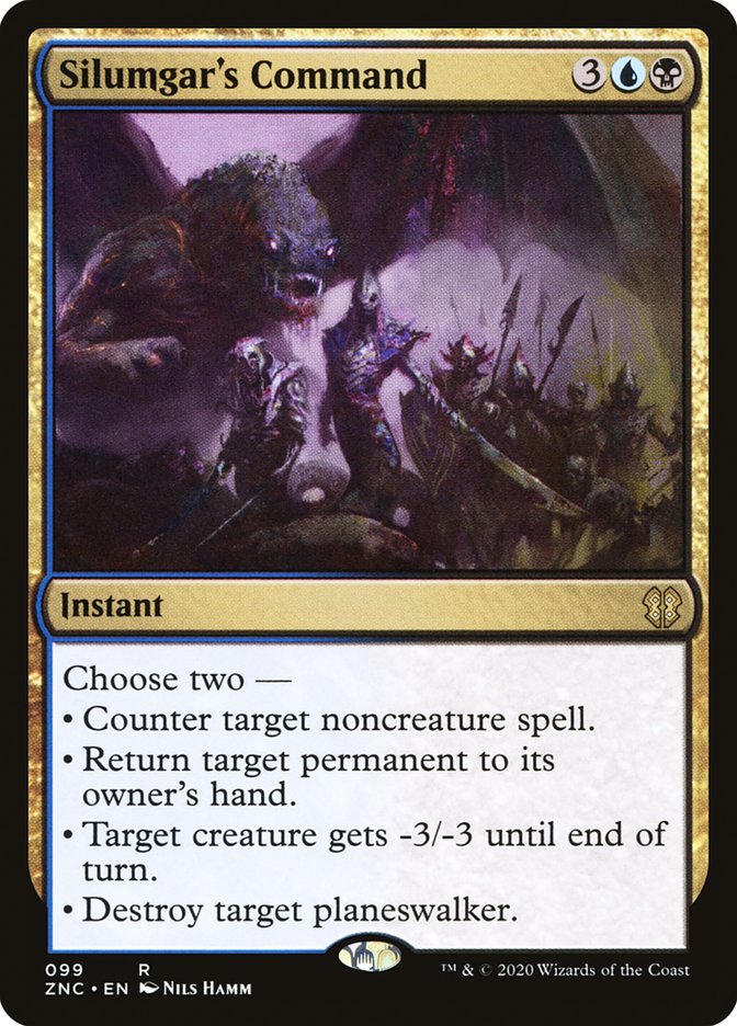 Silumgar's Command [Zendikar Rising Commander] | I Want That Stuff Brandon