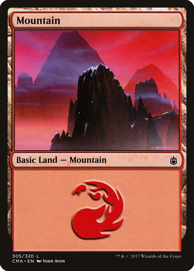 Mountain (305) [Commander Anthology] | I Want That Stuff Brandon
