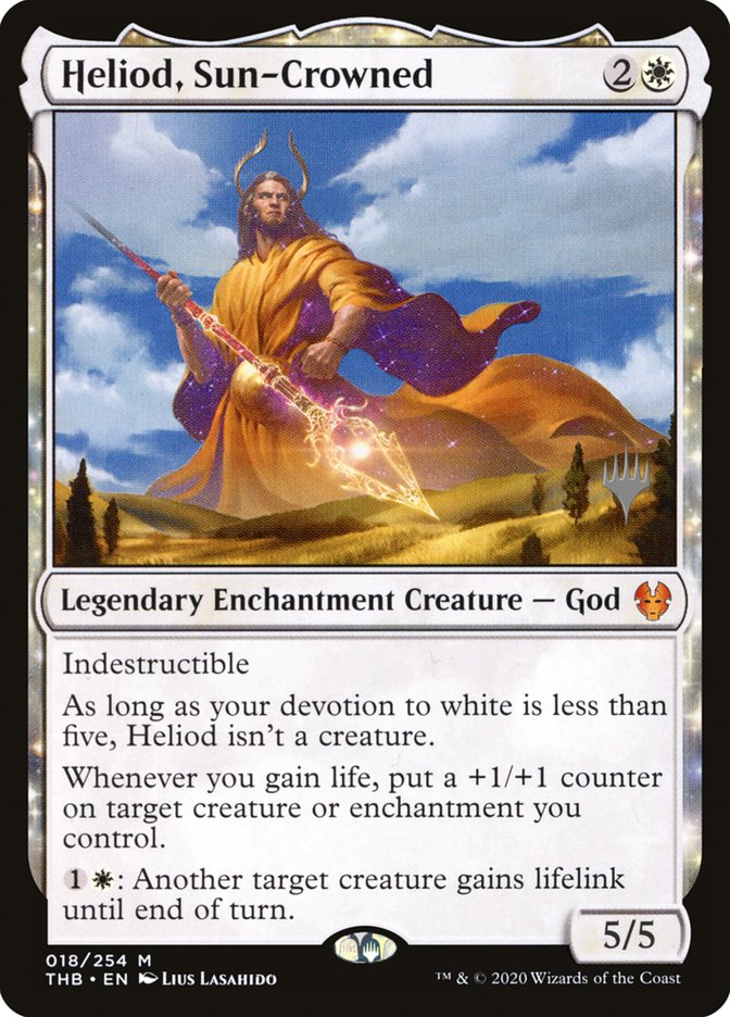 Heliod, Sun-Crowned (Promo Pack) [Theros Beyond Death Promos] | I Want That Stuff Brandon