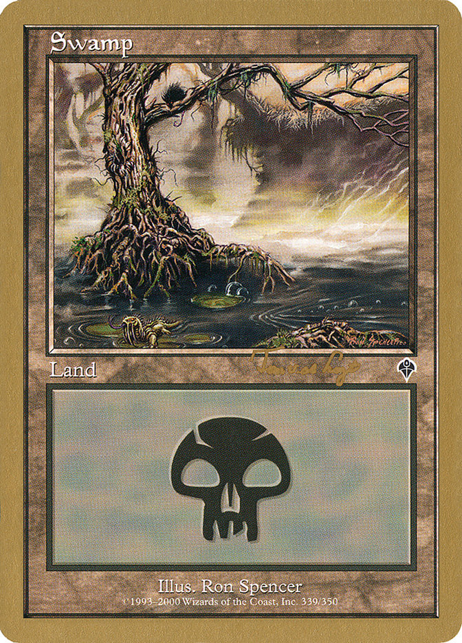 Swamp (tvdl339) (Tom van de Logt) [World Championship Decks 2001] | I Want That Stuff Brandon