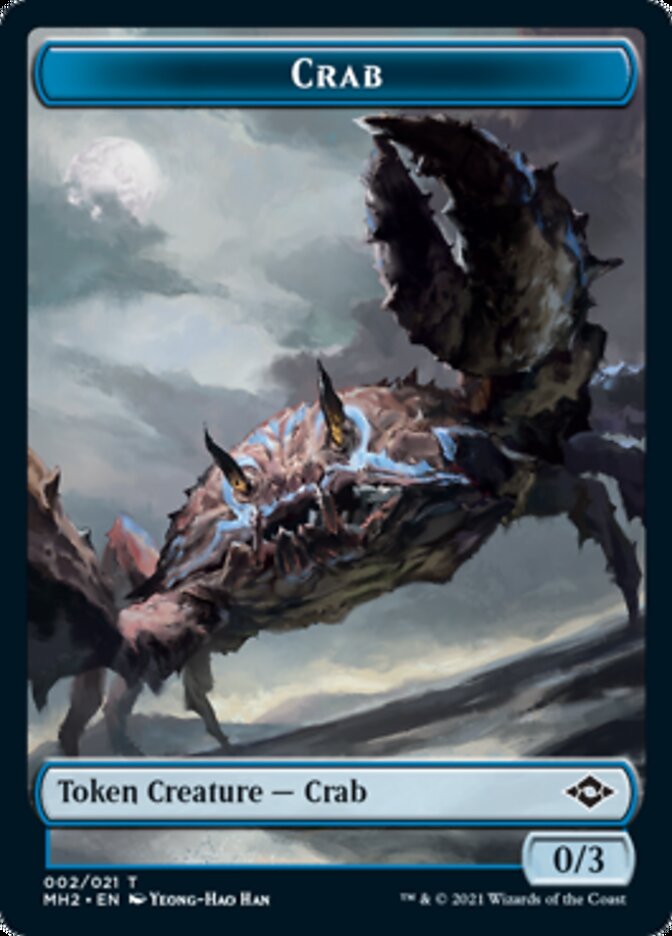 Crab Token [Modern Horizons 2 Tokens] | I Want That Stuff Brandon