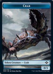 Crab // Treasure (21) Double-Sided Token [Modern Horizons 2 Tokens] | I Want That Stuff Brandon