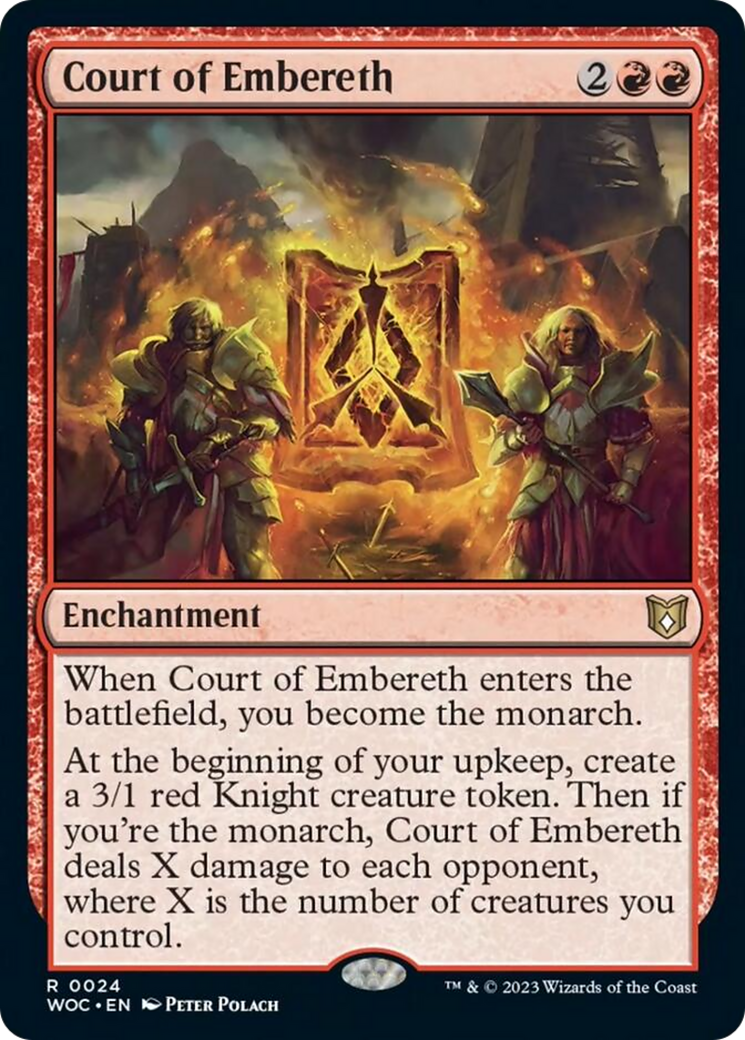 Court of Embereth [Wilds of Eldraine Commander] | I Want That Stuff Brandon