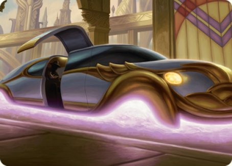 Mysterious Limousine Art Card [Streets of New Capenna Art Series] | I Want That Stuff Brandon