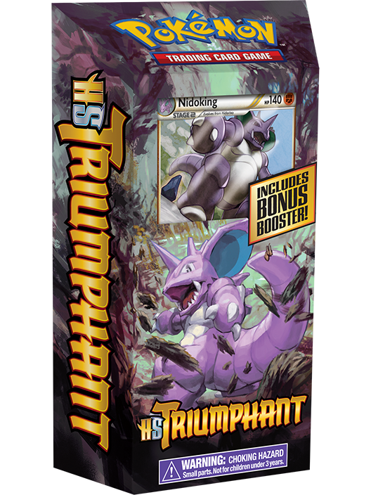 HeartGold & SoulSilver: Triumphant - Theme Deck Display | I Want That Stuff Brandon