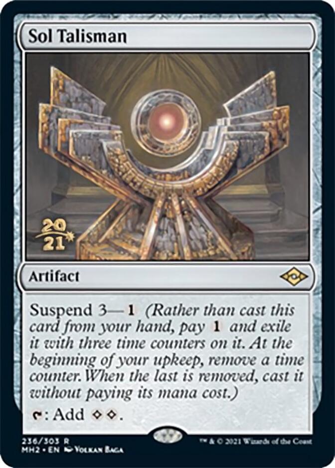 Sol Talisman [Modern Horizons 2 Prerelease Promos] | I Want That Stuff Brandon