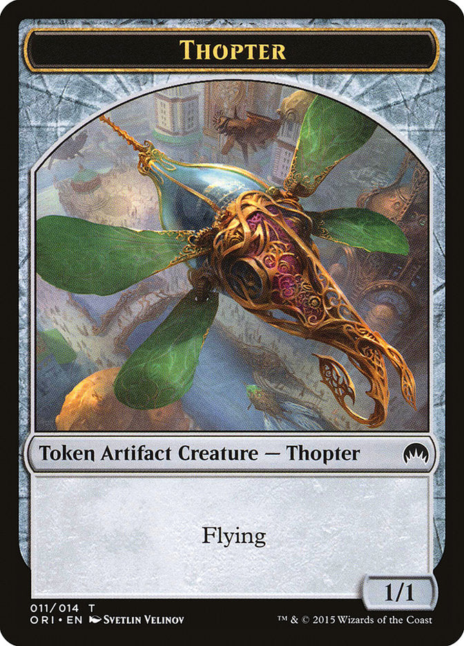 Thopter Token (011/014) [Magic Origins Tokens] | I Want That Stuff Brandon