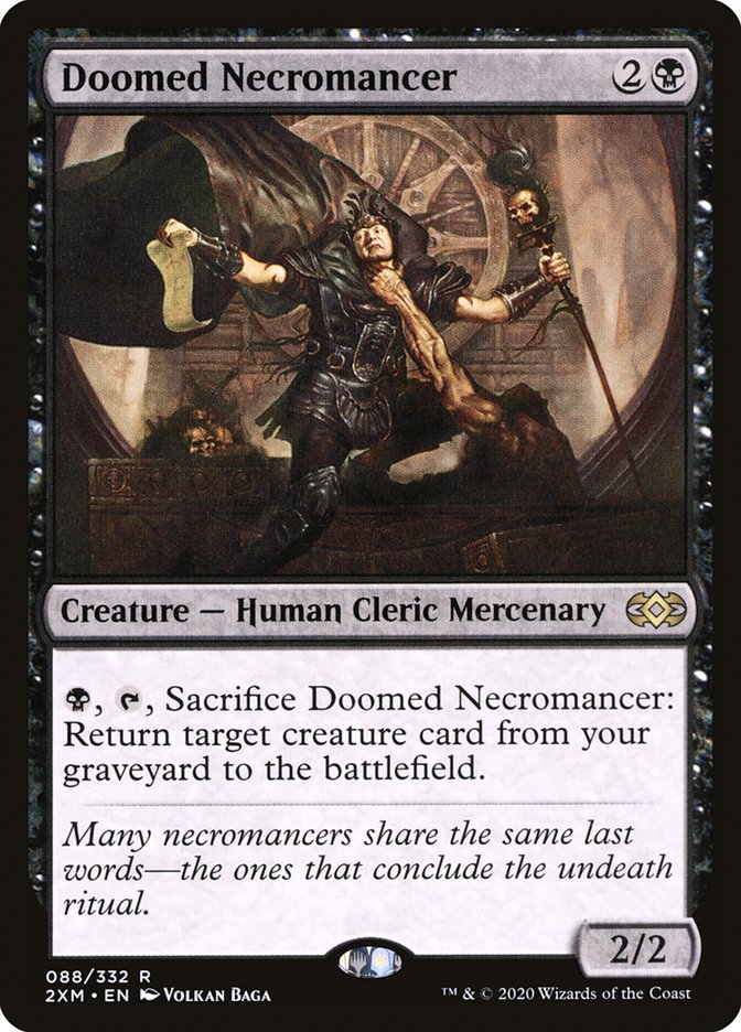Doomed Necromancer [Double Masters] | I Want That Stuff Brandon