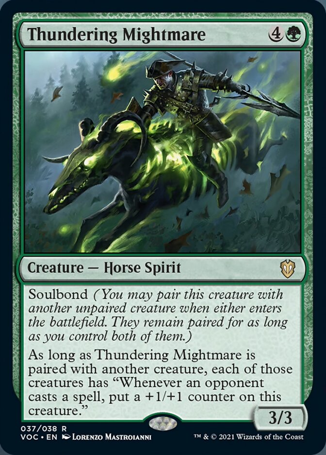 Thundering Mightmare [Innistrad: Crimson Vow Commander] | I Want That Stuff Brandon