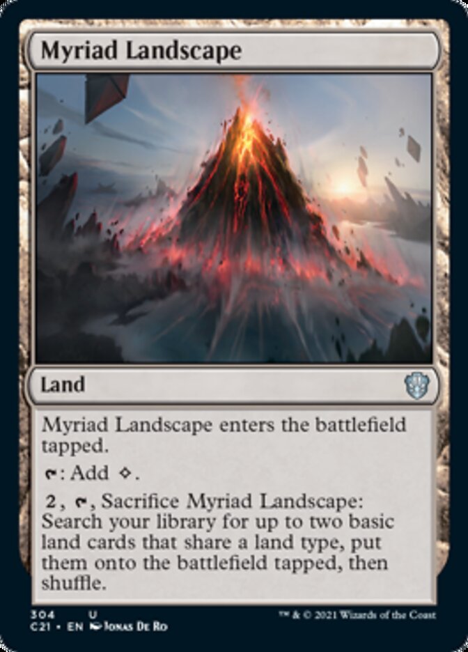 Myriad Landscape [Commander 2021] | I Want That Stuff Brandon