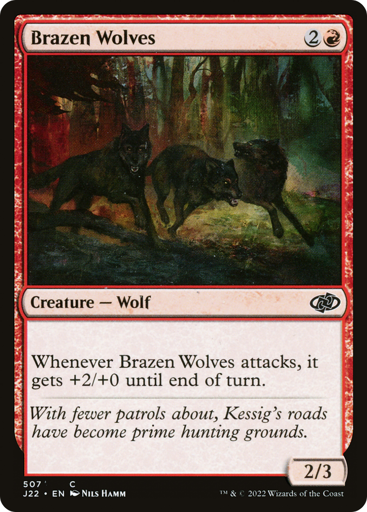 Brazen Wolves [Jumpstart 2022] | I Want That Stuff Brandon