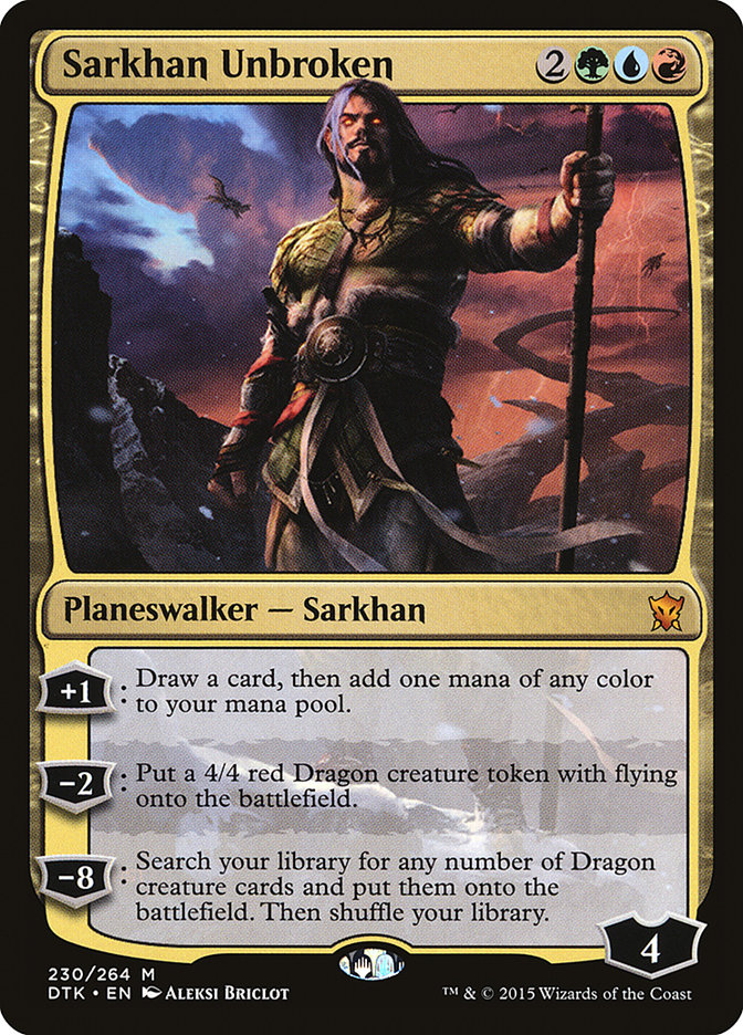 Sarkhan Unbroken [Dragons of Tarkir] | I Want That Stuff Brandon