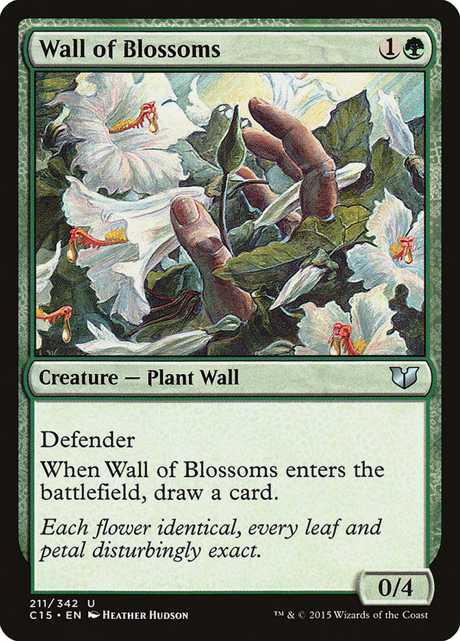 Wall of Blossoms [Commander 2015] | I Want That Stuff Brandon