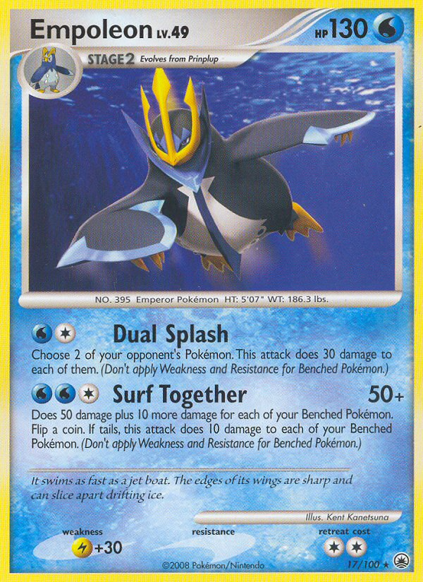 Empoleon (17/100) [Diamond & Pearl: Majestic Dawn] | I Want That Stuff Brandon