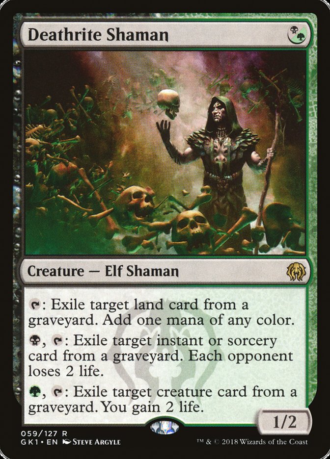 Deathrite Shaman [Guilds of Ravnica Guild Kit] | I Want That Stuff Brandon