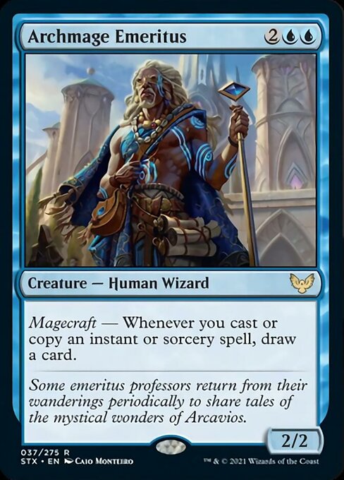 Archmage Emeritus [Strixhaven: School of Mages] | I Want That Stuff Brandon