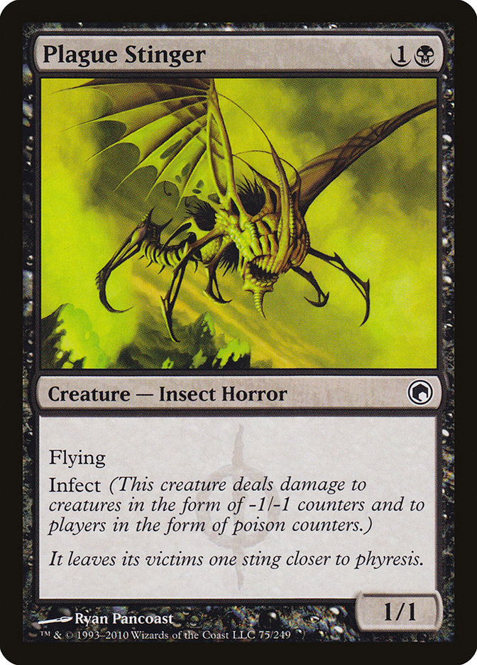 Plague Stinger [Scars of Mirrodin] | I Want That Stuff Brandon