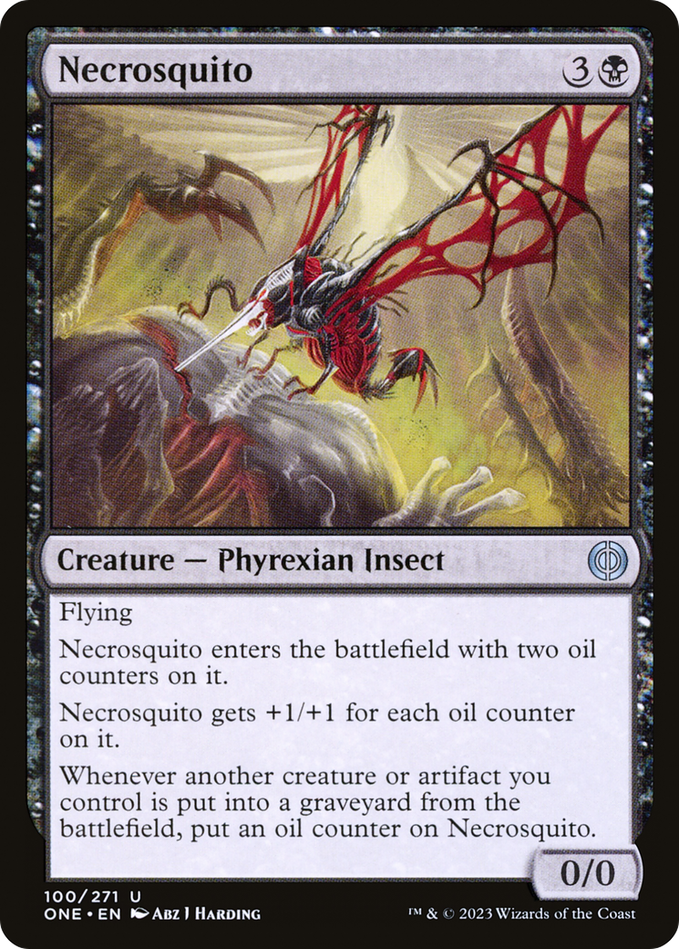 Necrosquito [Phyrexia: All Will Be One] | I Want That Stuff Brandon