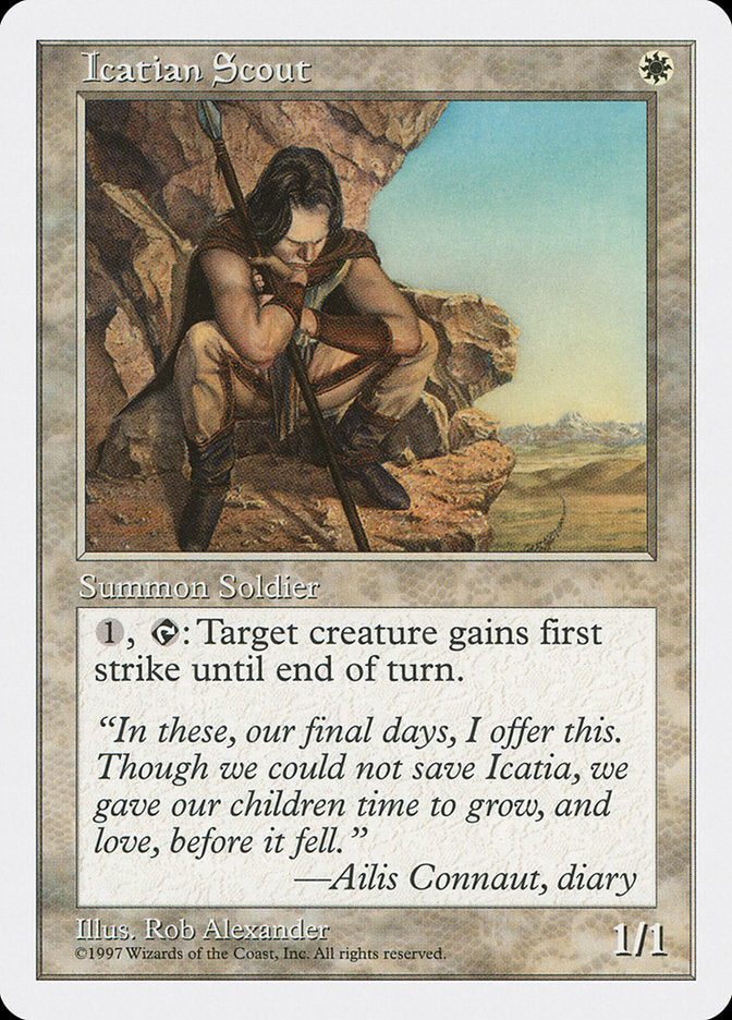 Icatian Scout [Fifth Edition] | I Want That Stuff Brandon