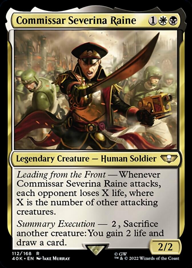 Commissar Severina Raine [Warhammer 40,000] | I Want That Stuff Brandon