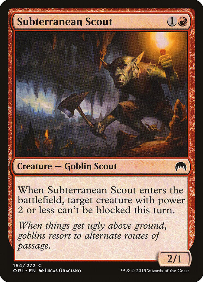 Subterranean Scout [Magic Origins] | I Want That Stuff Brandon