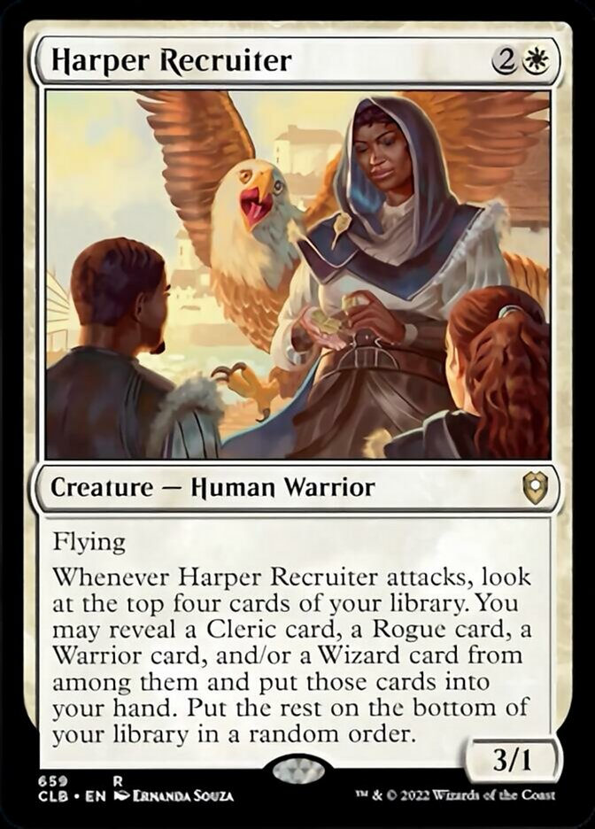 Harper Recruiter [Commander Legends: Battle for Baldur's Gate] | I Want That Stuff Brandon