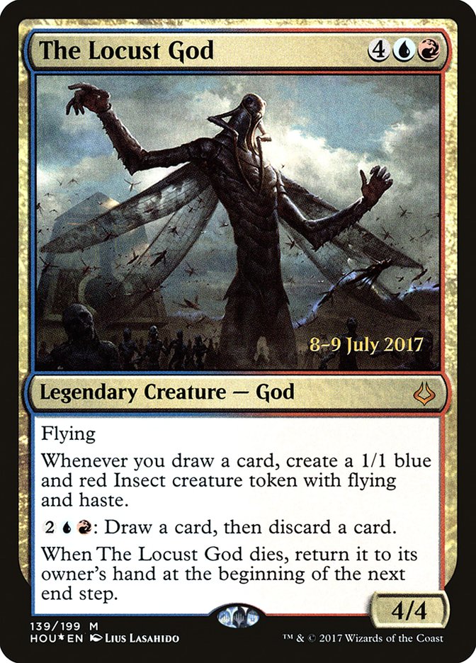 The Locust God [Hour of Devastation Prerelease Promos] | I Want That Stuff Brandon