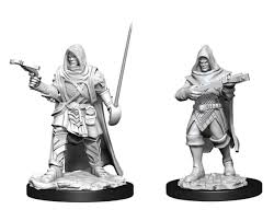 Pathfinder Deep Cuts Unpainted Miniatures: Male Human Rogue | I Want That Stuff Brandon