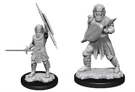 D&D Nolzur's Marvelous Primed Human Fighter Miniature | I Want That Stuff Brandon