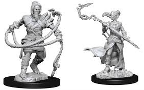 D&D Nolzur's Marvelous Primed Stoneforge Mystic & Kor Hookmaster Miniature | I Want That Stuff Brandon