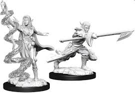 D&D Nolzur's Marvelous Primed Joraga Warcaller & Joraga Treespeaker Miniature | I Want That Stuff Brandon