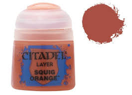 Squig Orange Citadel Layer Paint | I Want That Stuff Brandon