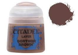 Gorthor Brown Citadel Layer Paint | I Want That Stuff Brandon