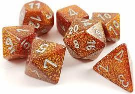 Chessex: Glitter 7-Die Set | I Want That Stuff Brandon