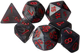 Chessex: Velvet 7-Die Set | I Want That Stuff Brandon