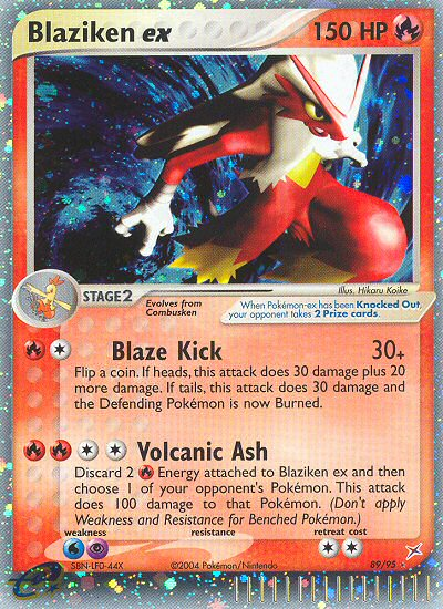 Blaziken ex (89/95) [EX: Team Magma vs Team Aqua] | I Want That Stuff Brandon