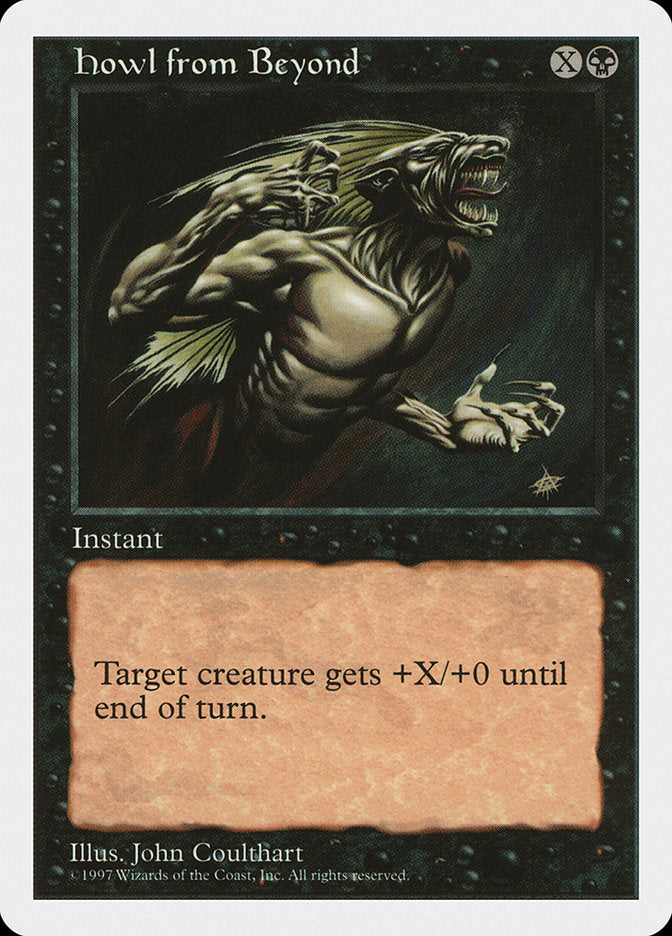 Howl from Beyond [Fifth Edition] | I Want That Stuff Brandon