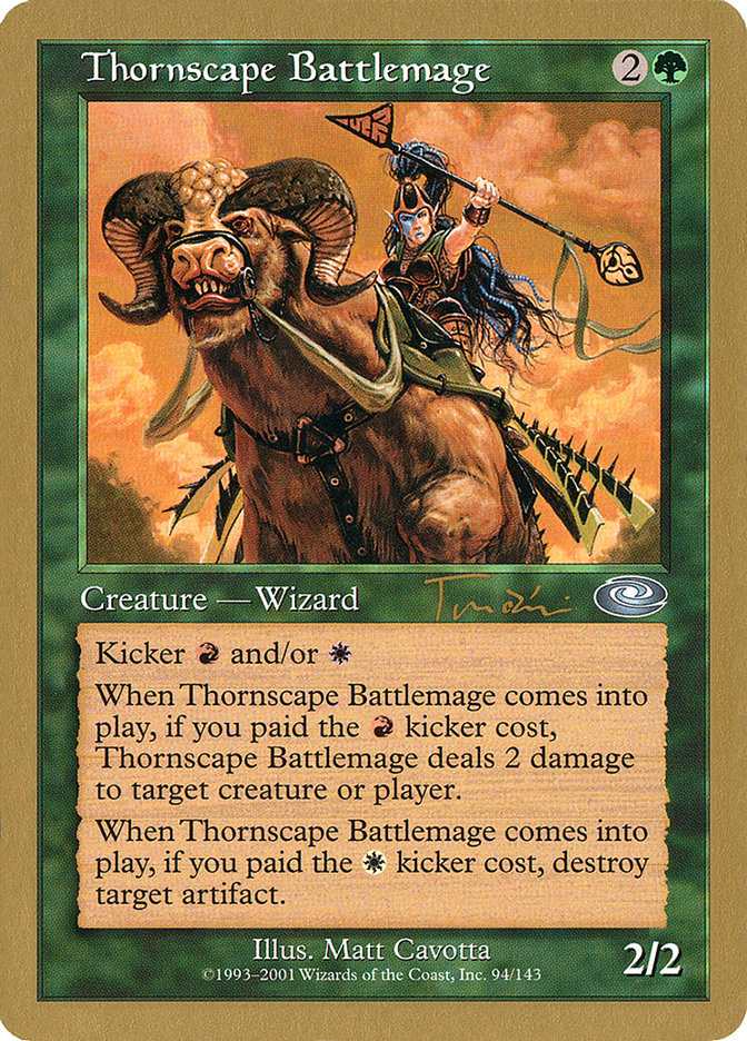 Thornscape Battlemage (Jan Tomcani) [World Championship Decks 2001] | I Want That Stuff Brandon