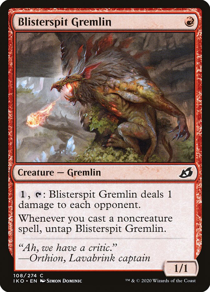 Blisterspit Gremlin [Ikoria: Lair of Behemoths] | I Want That Stuff Brandon